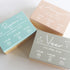 Personalized Birth Statistics Keepsake Box - Blue